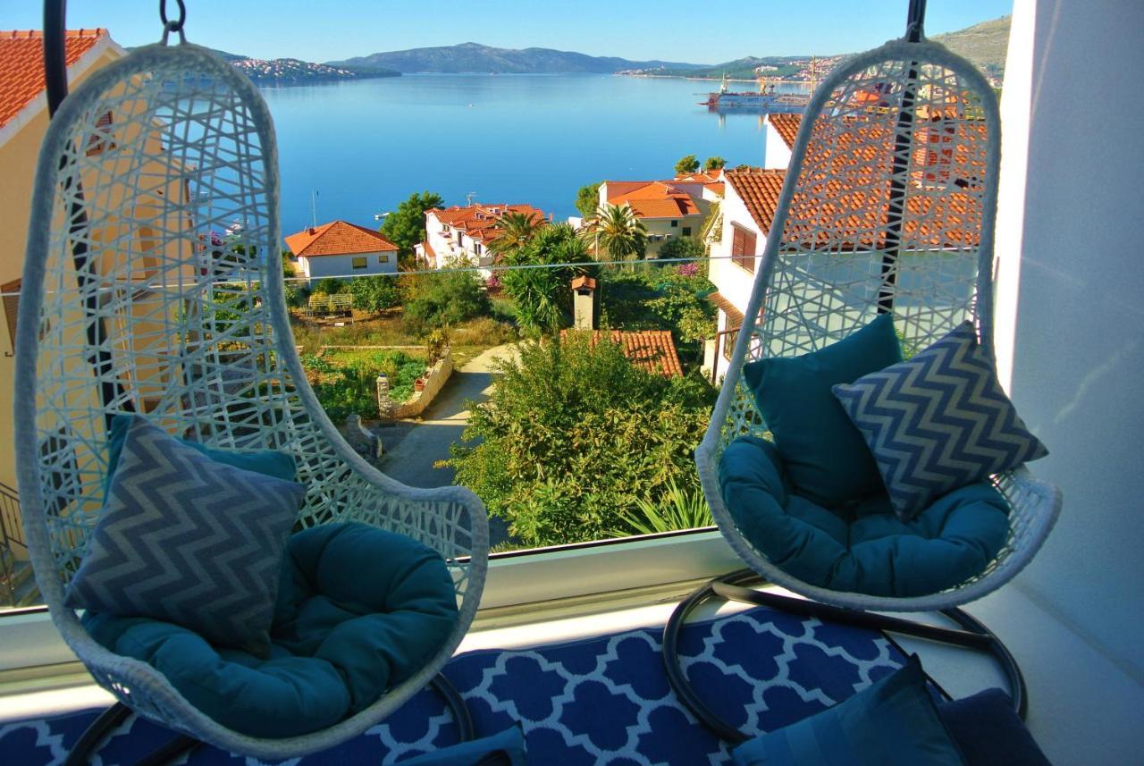 Seaside Villa With Private Pool Home By The Sea - Villa Trogir Zewnętrze zdjęcie